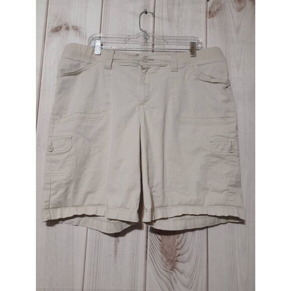Lee Shorts Ladies 18 Cream Chino‎ Comfort Waist - Picture 1 of 7